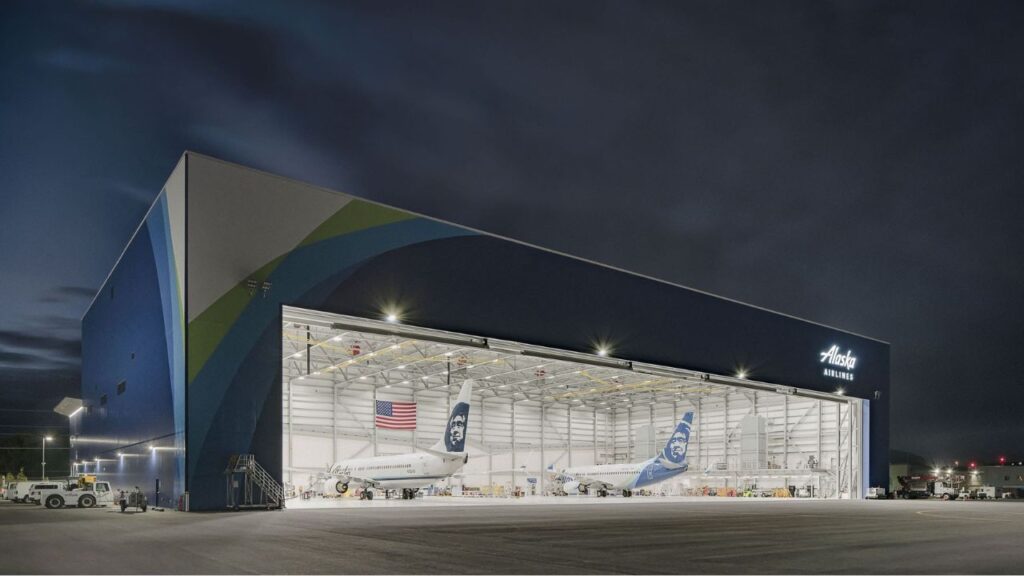 Alaska Airline Widebody Maintenance Facility