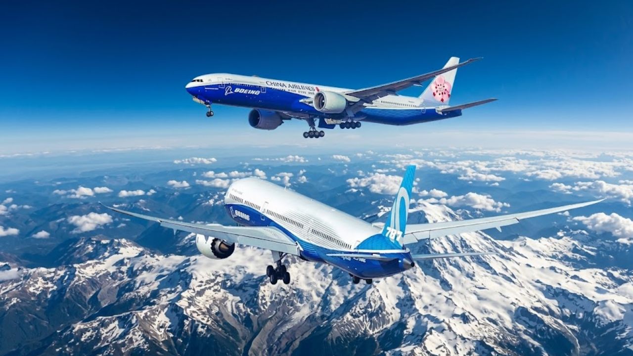 Boeing 777-300er And 787 Dreamliner