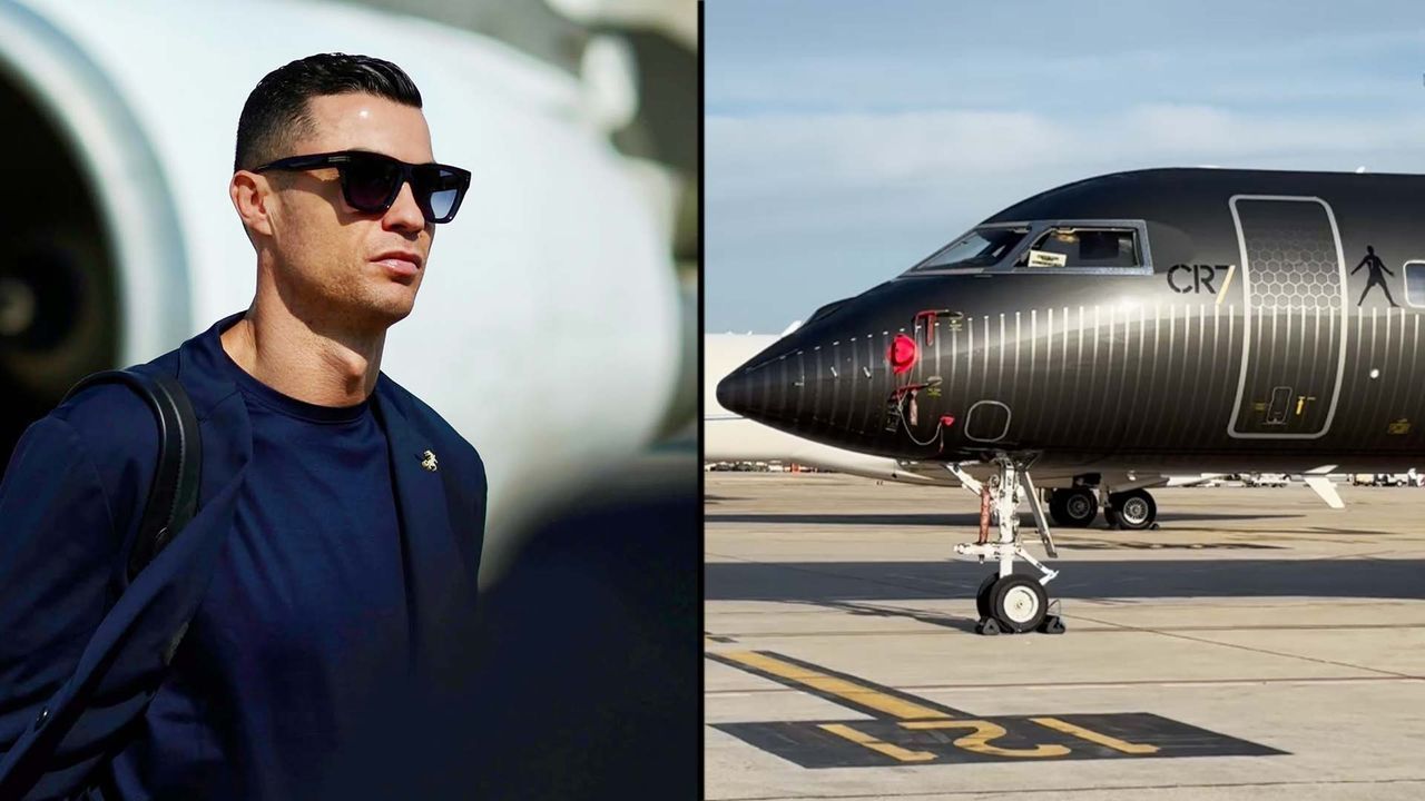 Ronaldo's Bombardier Global Express XRS